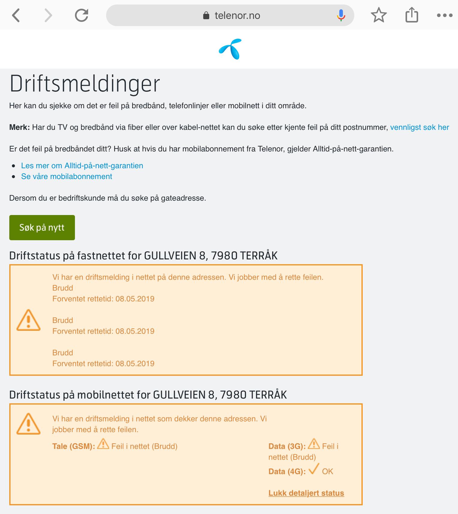 telenor driftsstatus mobil telenor driftsstatus mobil